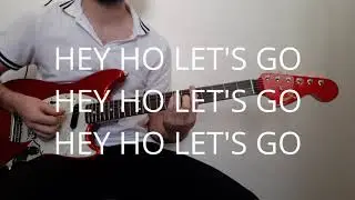 Ramones - BlitzKrieg Bop Guitar Cover