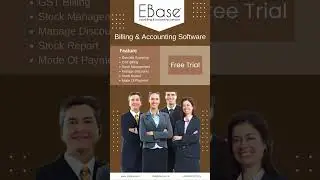 Billing & Accounting Software EBASE Easy Billing POS Barcode Billing