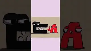 Alphabet lore F vs A #shorts