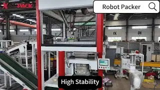🐱🤖 Smart Cat Food Packaging Robot | High-Speed Automatic Bag Packer/Bagging Machine