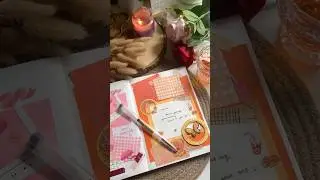 Orange journal #diy #craft #shorts #shortsfeed #journal #orange #viral #trending #easy #simple