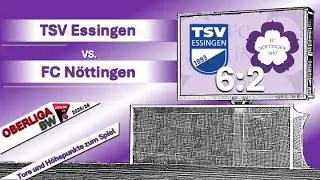 Oberliga Baden-W&uuml;rttemberg: TSV Essingen - FCN 6 : 2 (0:2)