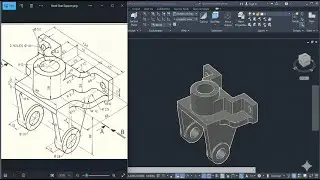 Bevel Gear Support In Autocad Modeling #autocad myanmar users