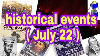 July 22 in History #history #shorts