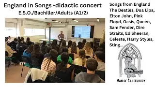 England in Songs didactic concert compilation - Man of canterbury