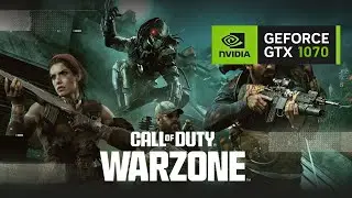 Call of Duty: Warzone | Ryzen 5 5500 | GTX 1070 8GB | 1080p FPS Test | 2025