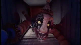 FNAF The Secret Of The Mimic But 4 Idiots are playing it.