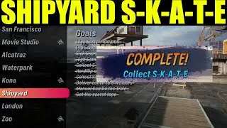 Thps4 - shipyard collect S-K-A-T-E