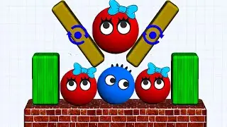 🌌Lucky Balls- save the dog 🆚 Marge blob 3d - Melty Bubble| Protect Balls 2048 Gameplay Epi21 #0081