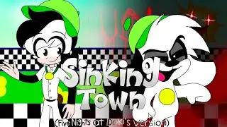 SINKING TOWN || Five Nights At Doki's Version/KPop Demon Hunters AU Version (FlipaClip) #doki