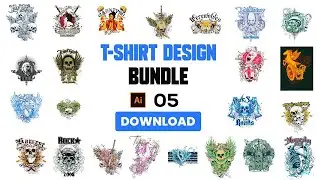 Download Free T Shirt Design Cdr & EPS File 05  | How To T-Shirt Design File Free Download #tshirt