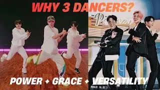 Зачем BTS нужны 3 разных типа танцоров? Вот объяснение.