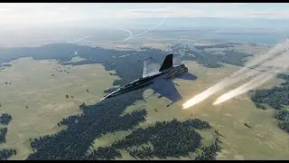 Attack mission against Russian anti-aircraft with AGM88C Harm missiles | F18 | Daytime mission | DCS