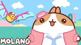 Can Piu Piu Really Fly? Molang and Piu Piu&rsquo;s Aviation Dream ✈️ Funny Cartoons | Cartoon Candy