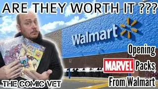 ARE THEY WORTH IT??? | Opening 2 Marvel Comic Packs From Walmart | Variants, Ratios, and Exclusives