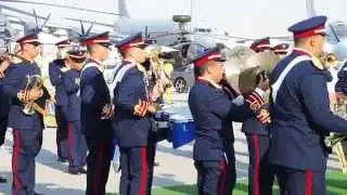 نداء الحسن   الفرقة النحاسية التابعة للقوات الملكية الجوية في معرض دبي للطيران