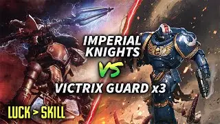 Анализ битвы Имперских Рыцарей против Ультра-десантников #warhammer40k #battlereport