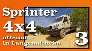 Sprinter 4x4 offroad in Langenaltheim - Part 3