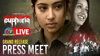 Euphoria Grand Release Press Meet LIVE | Gunasekhar | Bhumika | Sara Arjun | NTV ENT