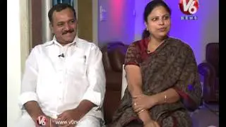 T Cong leader Gandra Venkata Ramana Reddy & Jyothi in Life Mates | V6 News