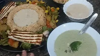 🔴Live - Dinner Recipe | Broccoli Soup & Herbs Rice Bowl With Curry@justaddspiceswithdeepti