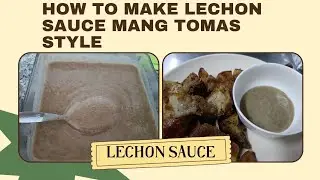 How to make Lechon Sauce // Mang Tomas Style Recipe // perfect sarsa @annebelo1186