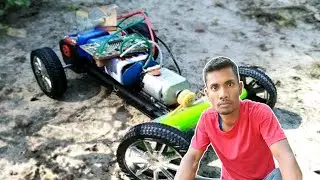 Make 4&times;4 Off-road RC Car using Gear motor - How to make Remote Control Car at Home