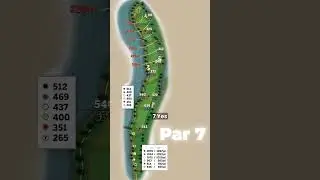 Longest golf hole in South Korea! #par7 #golflife #golfaddict #asian #golfnow #par #birdie #golf
