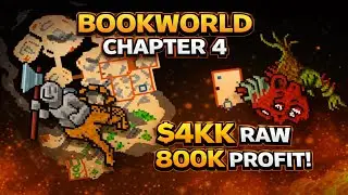 Guia de Monk Completo &ndash; BOOKWORLD CHAPTER 4 &ndash; 4KK RAW 🔥 800K PROFIT | A MELHOR HUNT?