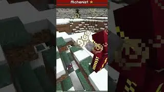 Alchemist Boss vs Wither Skeleton (Minecraft Mob Battle)