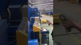 Copper stripping machine