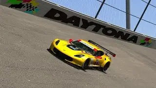 Chevrolet Corvette C7.R [w/ Sound Mod] @ Daytona Road Course [Mod] - Assetto Corsa Hotlap