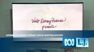 Opening to Freaky Friday (2003) Australian DVD