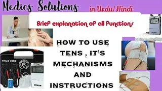 TENS with Mechanism of action in Urdu/Hindi