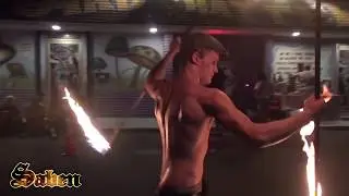 FyroManiac Saben @ Mad Hatters St Pete Fire Flow Artist