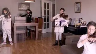 Pavane, Thomas Gregory - Vamoosh Viola Book 3 - ❤️🎻 - Alice Quezada X 4