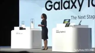 Galaxy TabPro S : Samsung's First Windows 10 Tablet - CES 2016