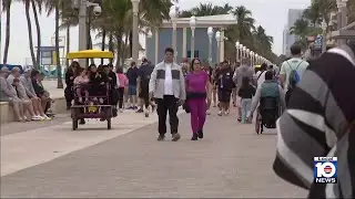 South Florida residents, visitors ready for feel-like temps in the 20s over the weekend