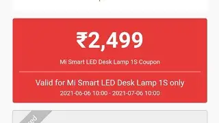 mi smart LED desk lamps 1s Redeem in GetApps
