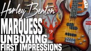 Harley Benton Marquess 4 String Bass Unboxing & First Impressions - LowEndLobster Fresh Look
