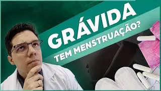 MULHER GRÁVIDA PODE TER MENSTRUAÇÃO?  Saiba neste vídeo se o sangramento na gravidez é menstrual!