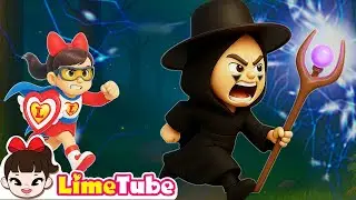 Monster vs Super Lime | Nursery Rhymes Song for kids | LimeTube Melody