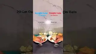 🍽️ Same Food But Different Results 😱 | Weight Loss vs Weight Gain #weightloss #fitness #diet #shorts