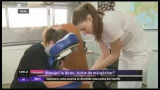 Office Relax - Masaj la birou la Digi24