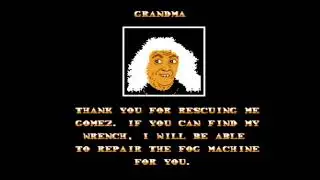 The Addams Family - Nintendo NES - Gameplay