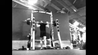 Snap city Squat 100kg first attempt 220 lbs 1rep max 1RM 2017