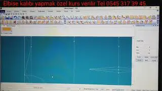 elbise kalıbı yapmak gerber de elbise model uygulama gerber kursu 5 Şubat 2021