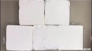28 Block Gym Chalk Crumble | Satisfying ASMR