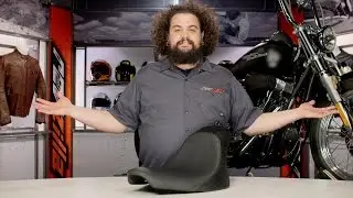 Danny Gray Buttcrack Solo Seat for Harley Review at RevZilla.com