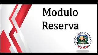 1. Modulo de Reserva. Sistema de Gesti&oacute;n Hotelera.